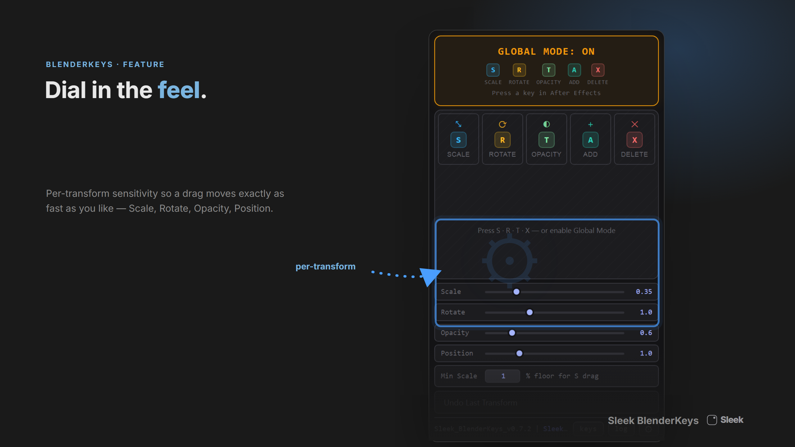 Sleek BlenderKeys preview 3