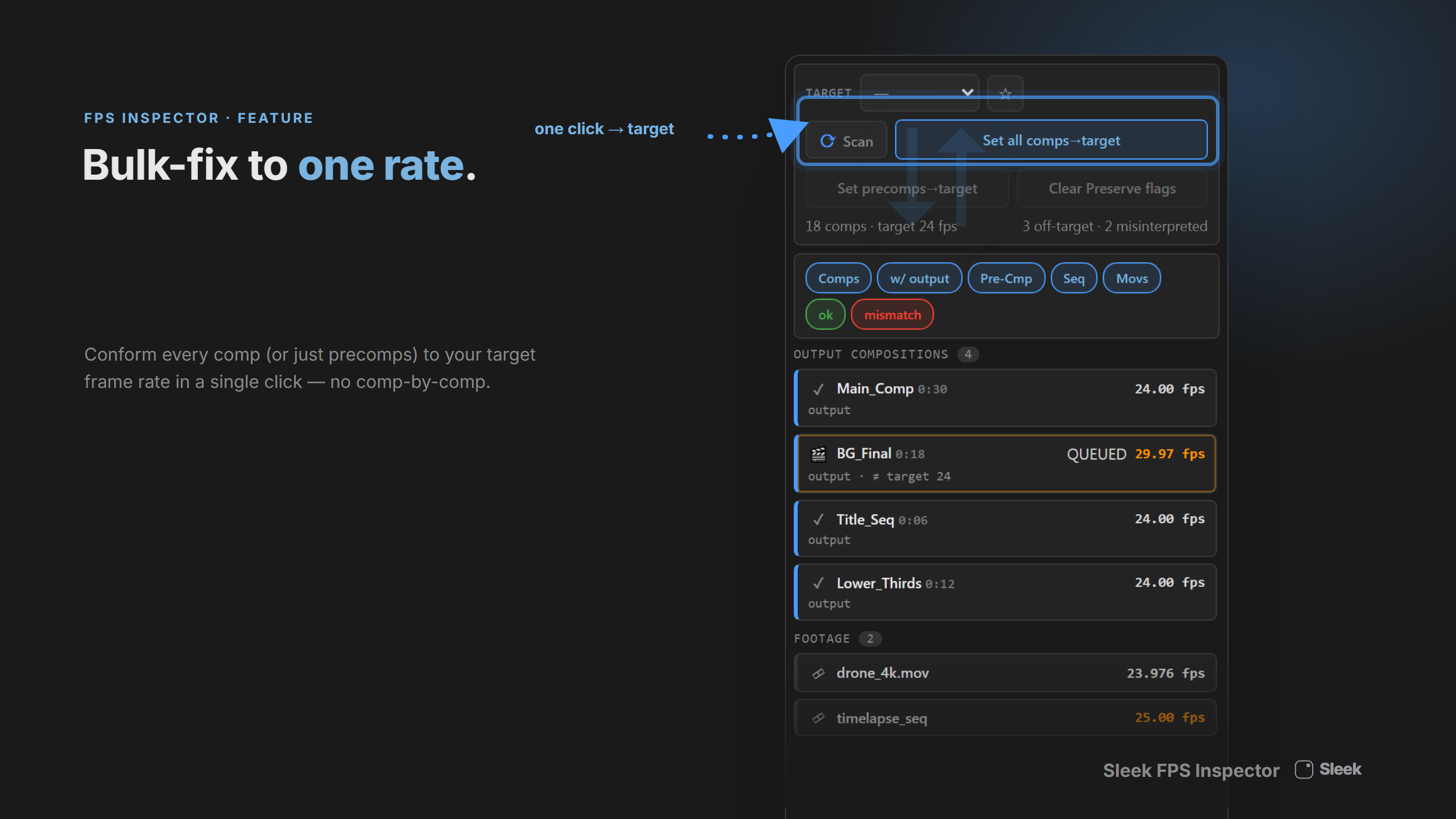 Sleek FPS Inspector preview 3