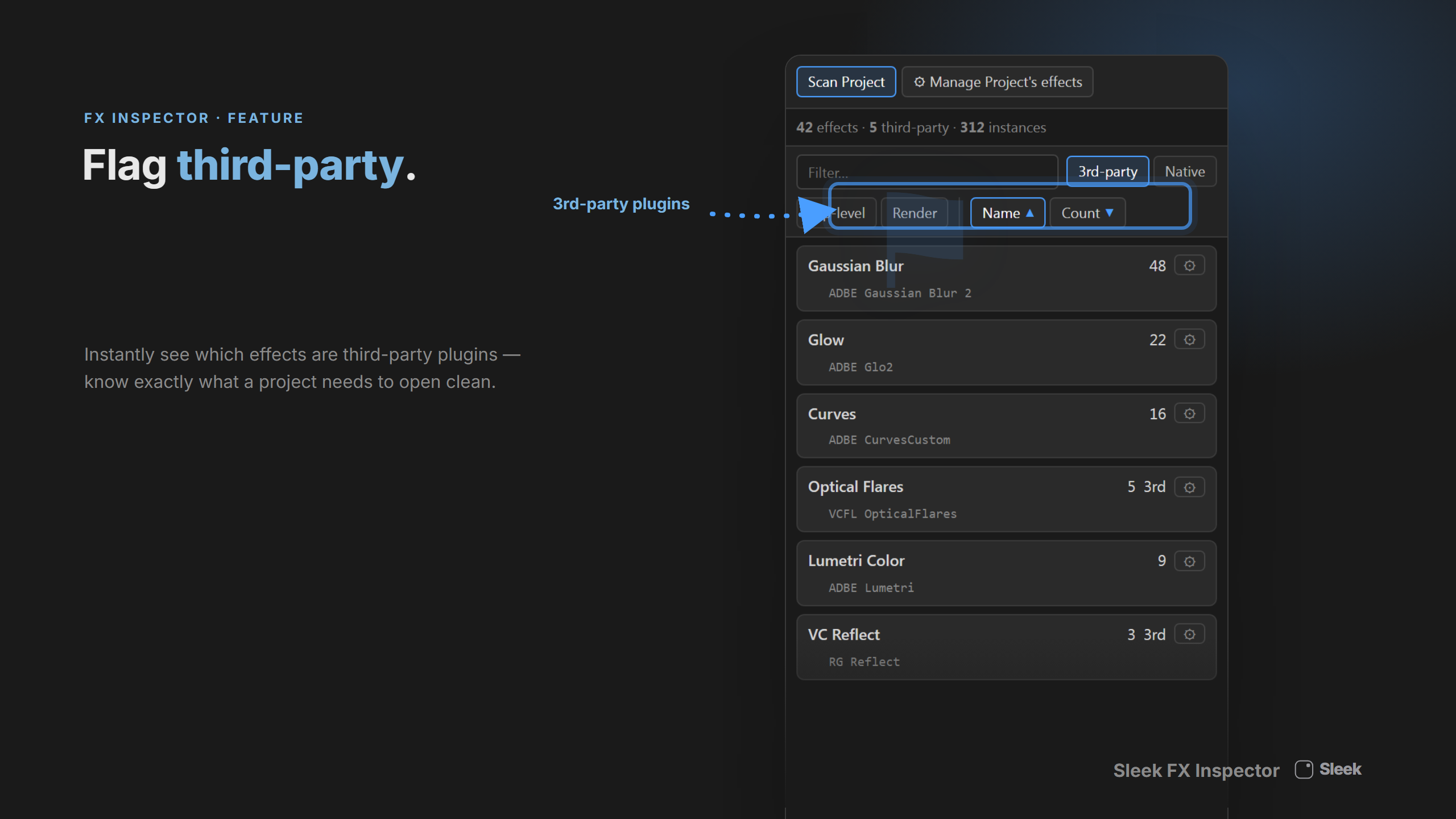 Sleek FX Inspector preview 3
