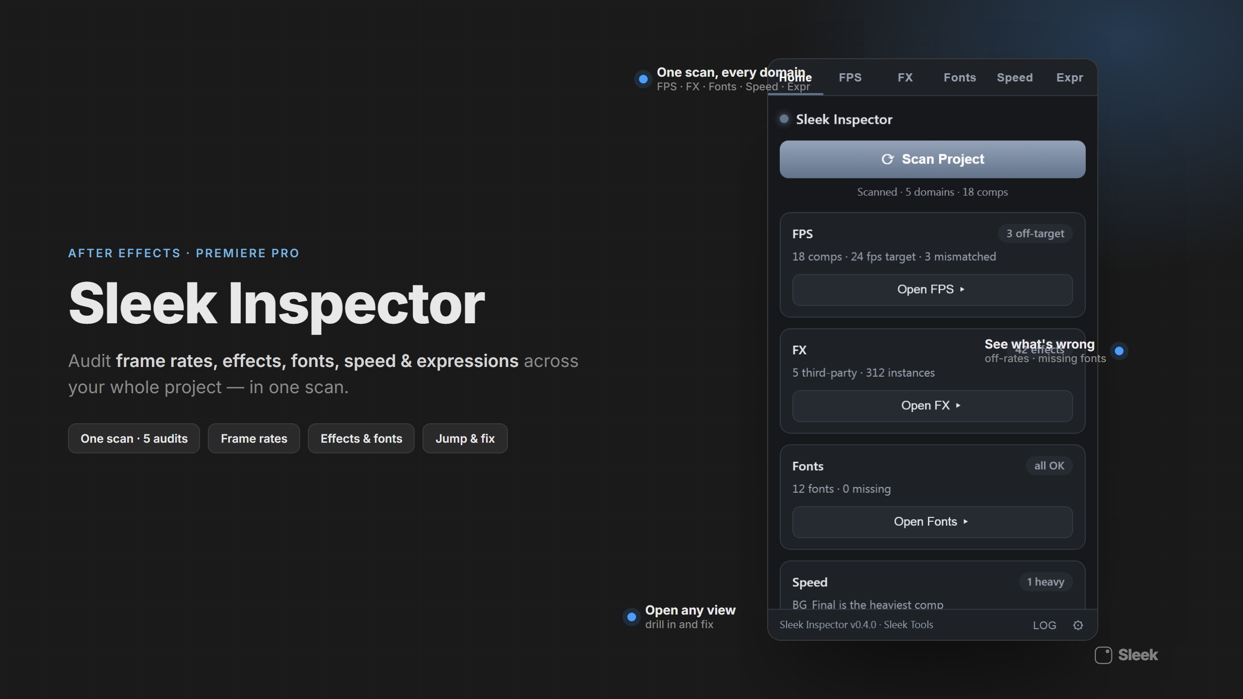 Sleek Inspector preview 1