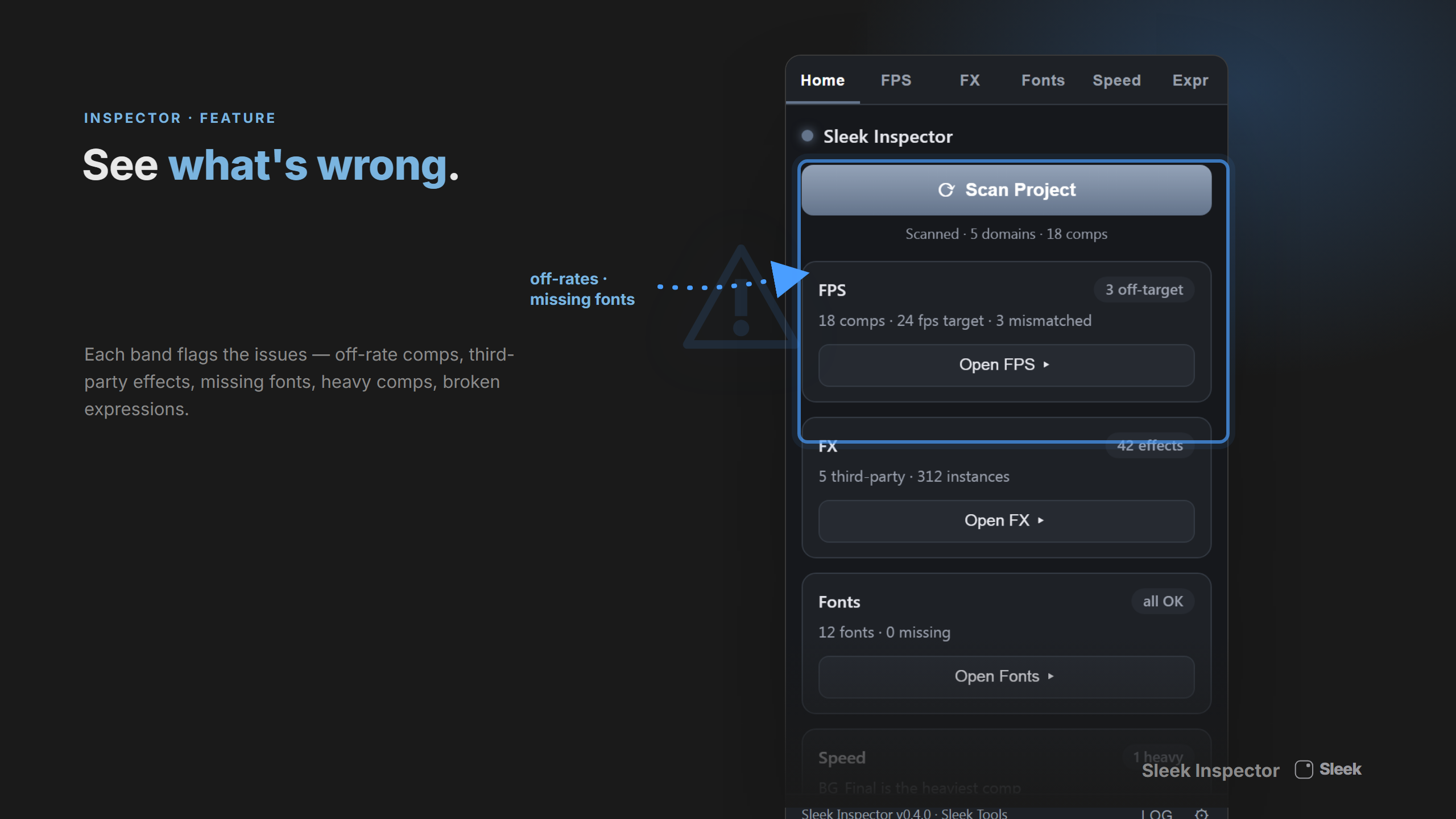 Sleek Inspector preview 2