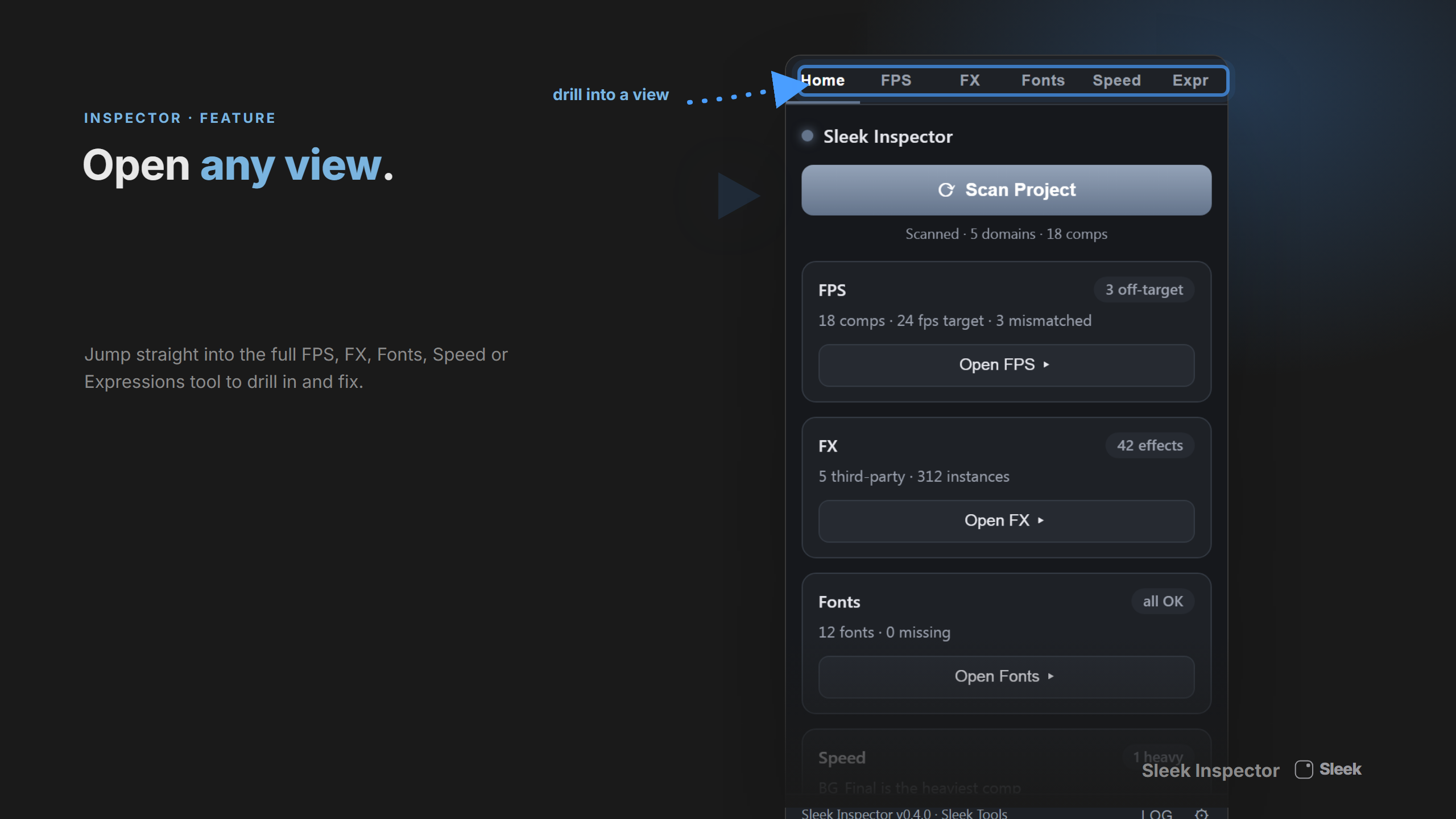Sleek Inspector preview 4