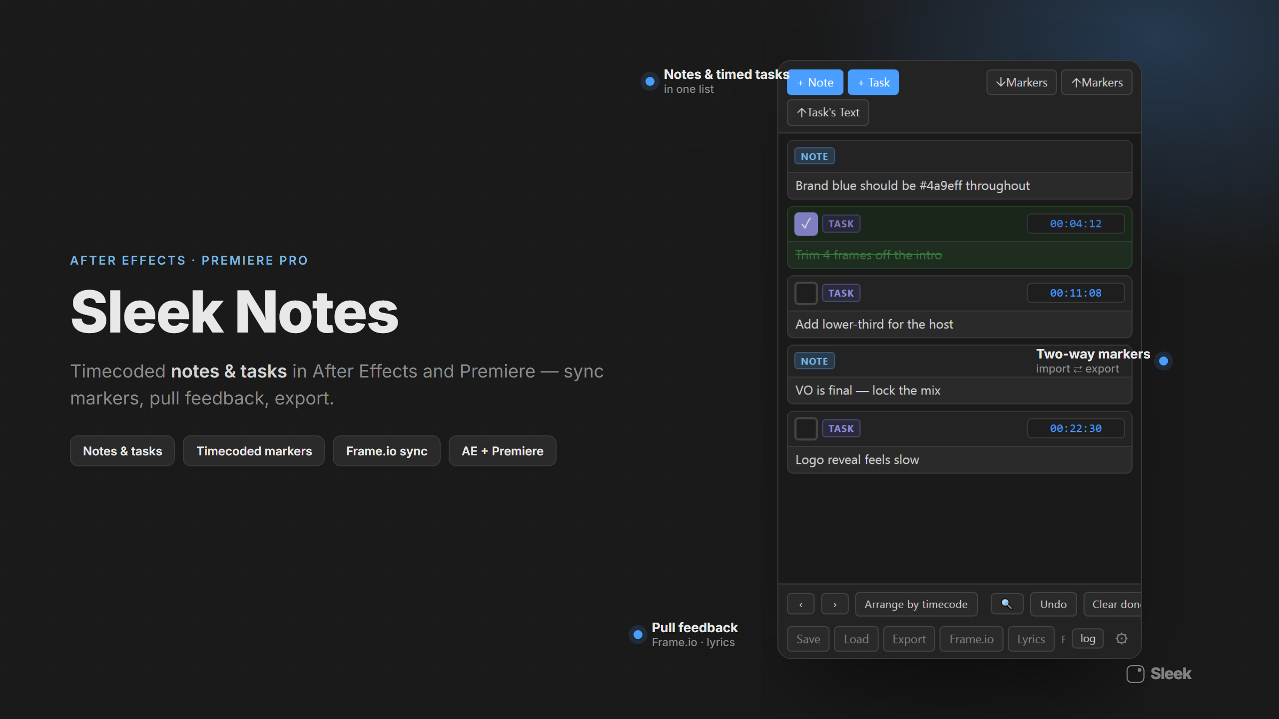 Sleek Notes preview 1