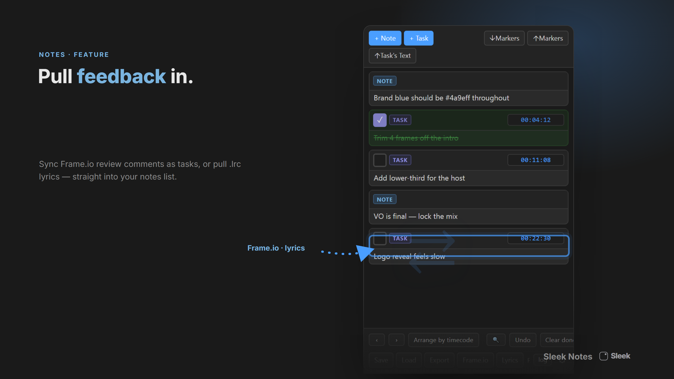 Sleek Notes preview 2