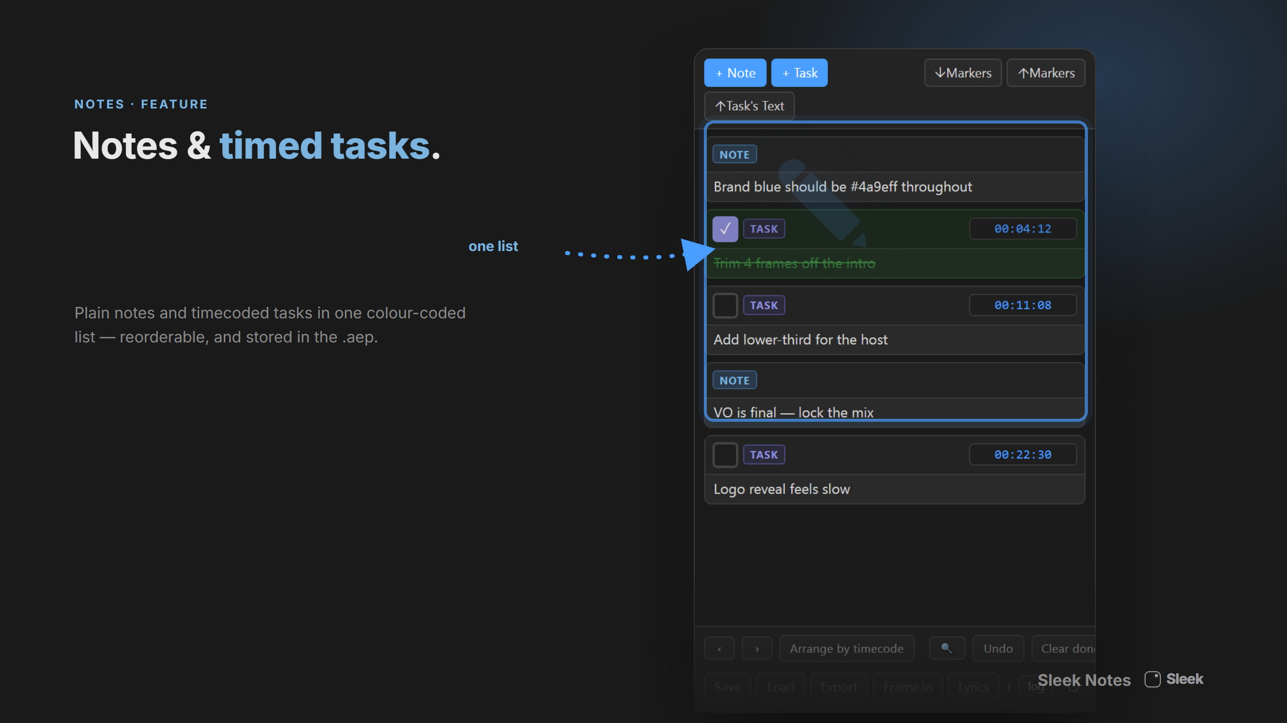 Sleek Notes preview 3