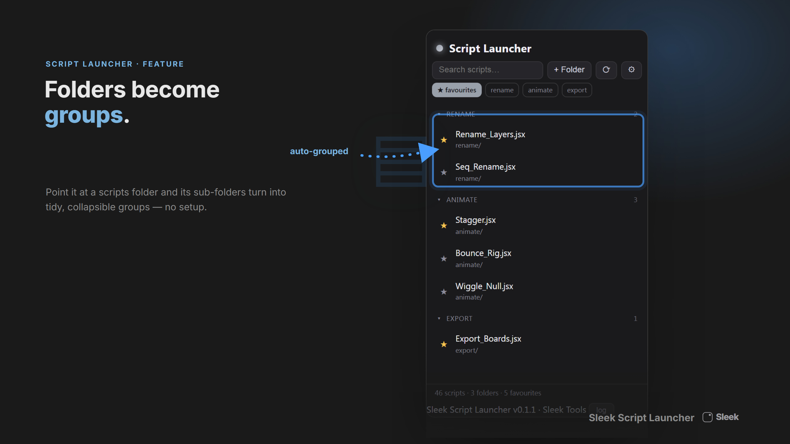Sleek Script Launcher preview 3