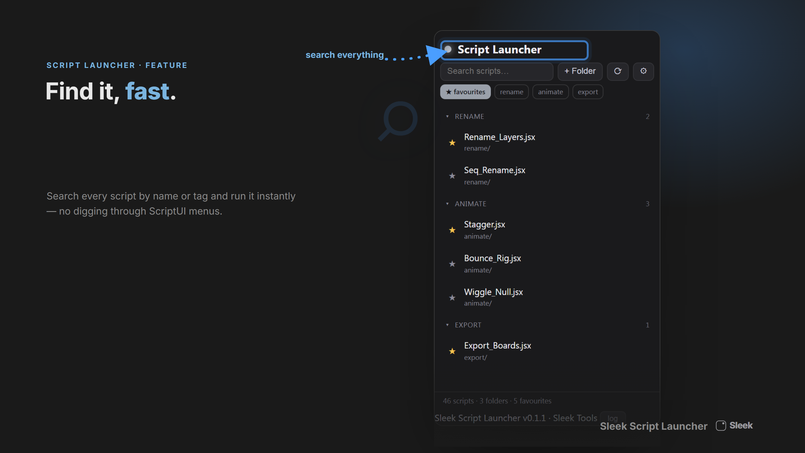 Sleek Script Launcher preview 4